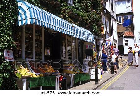 Stock Photography - Greengrocers Shop UK. Fotosearch