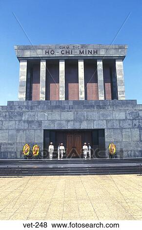 Guards outside Ho Chi Minh's Mausoleum Hanoi Vietnam View Large Photo Image Stock Photo - Guards outside Ho Chi Minh's Mausoleum Hanoi Vietnam. Fotosearch