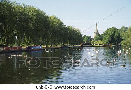 Stock Image - Holy Trinity Church Stratford upon Avon Warwickshire UK. Fotosearch