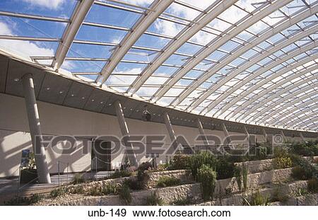 Interior of the Great Glasshouse National Botanical Gardens Wales UK View Large Photo Image Stock Photo - Interior of the Great Glasshouse National Botanical Gardens Wales UK. Fotosearch