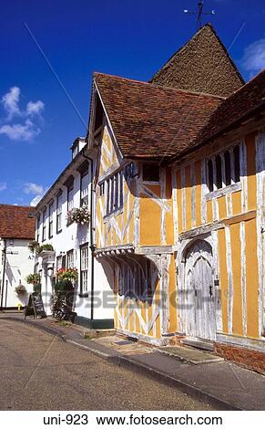 Little Hall Lavenham UK View Large Photo Image Stock Image - Little Hall Lavenham UK. Fotosearch