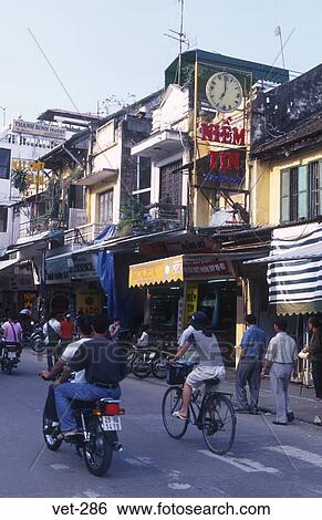 Luong Van Can Street Hanoi Vietnam View Large Photo Image Stock Photograph - Luong Van Can Street Hanoi Vietnam. Fotosearch