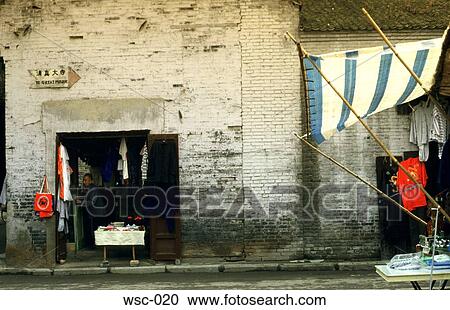 Market Wall Xian China View Large Photo Image Stock Image - Market Wall Xian China. Fotosearch