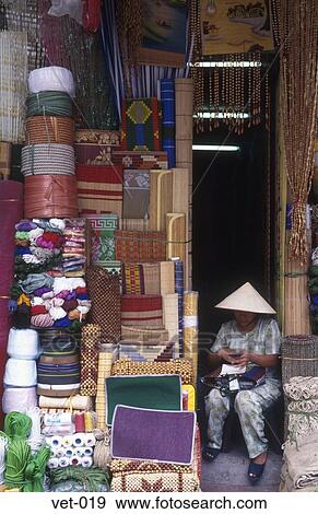 Material Shop Hanoi Vietnam Asia View Large Photo Image Stock Photo - Material Shop Hanoi Vietnam Asia. Fotosearch