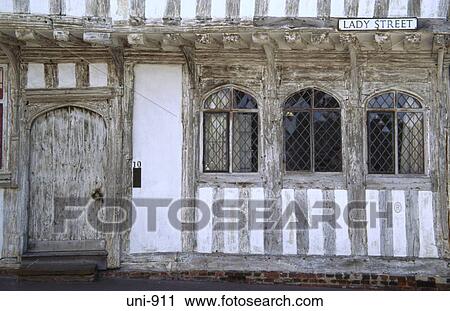 Medieval Wallscape Lavenham UK View Large Photo Image Stock Image - Medieval Wallscape Lavenham UK. Fotosearch