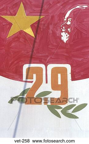 Mural Hanoi Vietnam View Large Photo Image Stock Photo - Mural Hanoi Vietnam. Fotosearch