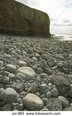 Nash Point Wales UK View Large Photo Image Stock Image - Nash Point Wales UK. Fotosearch