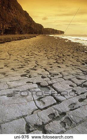 Nash Point Wales UK View Large Photo Image Stock Photograph - Nash Point Wales UK. Fotosearch