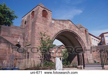 Newgate Arch Chester View Large Photo Image Stock Image - Newgate Arch Chester. Fotosearch
