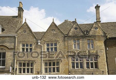 Old Pub Stow on the Wold Gloucestershire UK View Large Photo Image Stock Image - Old Pub Stow on the Wold Gloucestershire UK. Fotosearch