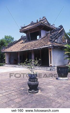 Ornate Building Tomb of Tu Duc Vietnam View Large Photo Image Stock Image - Ornate Building Tomb of Tu Duc Vietnam. Fotosearch