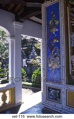 Ornate Interior Tu Hieu Pagoda and Monastery Vietnam View Large Photo Image Stock Photography - Ornate Interior Tu Hieu Pagoda and Monastery Vietnam. Fotosearch
