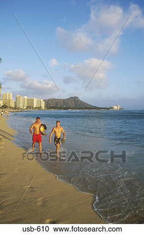 Paddling on Waikiki Beach Honolulu Oahu Hawaii USA View Large Photo Image Stock Image - Paddling on Waikiki Beach Honolulu Oahu Hawaii USA. Fotosearch