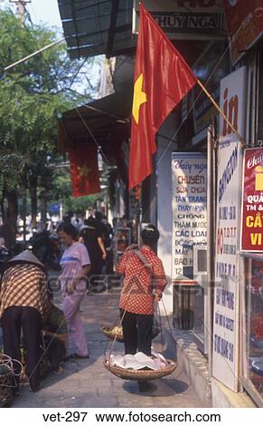 Pedestrians Hang Gai Hanoi Vietnam View Large Photo Image Stock Photo - Pedestrians Hang Gai Hanoi Vietnam. Fotosearch