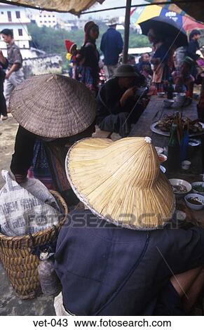 People Wearing Palm Hats Vietnam Asia View Large Photo Image Stock Image - People Wearing Palm Hats Vietnam Asia. Fotosearch