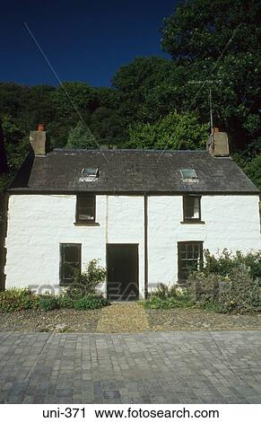 Plain Stone Cottage Wales UK View Large Photo Image Stock Image - Plain Stone Cottage Wales UK. Fotosearch