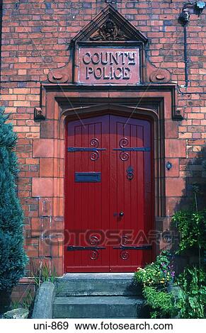 Police Station Door Gwent Wales UK View Large Photo Image Stock Photo - Police Station Door Gwent Wales UK. Fotosearch