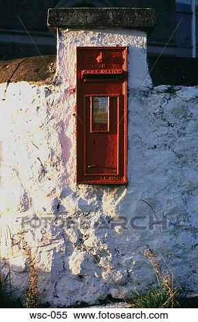 Postbox Wales View Large Photo Image Stock Photography - Postbox Wales. Fotosearch