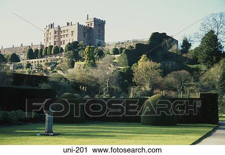 Powis Castle Welshpool Wales UK View Large Photo Image Stock Image - Powis Castle Welshpool Wales UK. Fotosearch