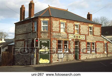Pub Cowbridge Wales View Large Photo Image Stock Photo - Pub Cowbridge Wales. Fotosearch