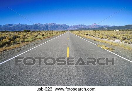 Road Disappearing into Distance California USA View Large Photo Image Stock Image - Road Disappearing into Distance California USA. Fotosearch