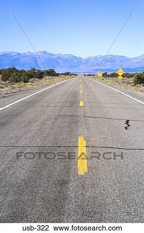 Road Through California Desert USA View Large Photo Image Stock Image - Road Through California Desert USA. Fotosearch