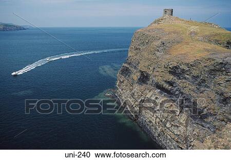 Rocky Headland Abereiddy Wales UK View Large Photo Image Stock Image - Rocky Headland Abereiddy Wales UK. Fotosearch