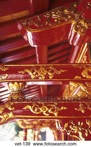 Roof Detail Tomb of Minh Mang Vietnam View Large Photo Image Stock Photo - Roof Detail Tomb of Minh Mang Vietnam. Fotosearch
