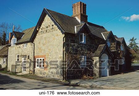 Rural Pub Newtown Wales UK View Large Photo Image Stock Photograph - Rural Pub Newtown Wales UK. Fotosearch