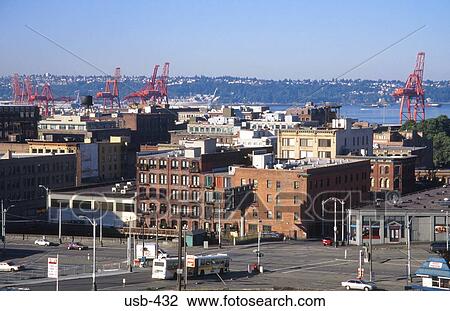 Seattle Docks Washington State USA View Large Photo Image Stock Image - Seattle Docks Washington State USA. Fotosearch
