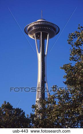 Stock Image - Seattle Space Needle USA. Fotosearch