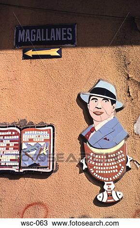 Signs on a Wall Buenos Aires Argentina View Large Photo Image Stock Image - Signs on a Wall Buenos Aires Argentina. Fotosearch