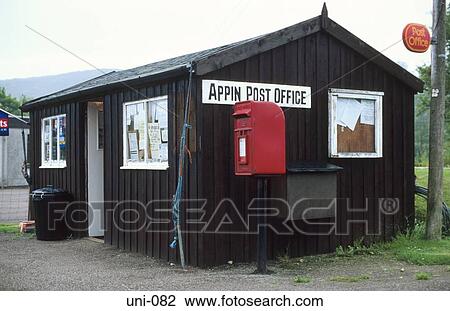 Small Post Office in Shed Appin Scotland View Large Photo Image Stock Image - Small Post Office in Shed Appin Scotland. Fotosearch