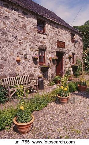 Small Stone Cottage Llyn Peninsula Wales UK View Large Photo Image Stock Photography - Small Stone Cottage Llyn Peninsula Wales UK. Fotosearch