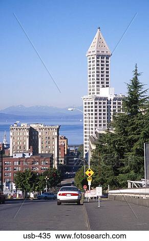 Smith Tower Office Building Seattle Washington USA View Large Photo Image Stock Photography - Smith Tower Office Building Seattle Washington USA. Fotosearch