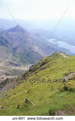 Snowdonia National Park Wales UK View Large Photo Image Stock Image - Snowdonia National Park Wales UK. Fotosearch