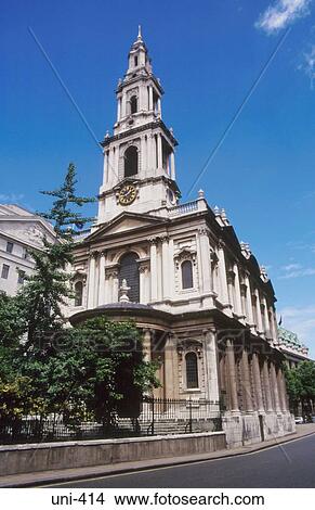 St Clement Danes Church London UK View Large Photo Image Picture - St Clement Danes Church London UK. Fotosearch