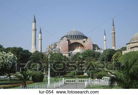 St Sophia Museum Istanbul Turkey View Large Photo Image Picture - St Sophia Museum Istanbul Turkey. Fotosearch