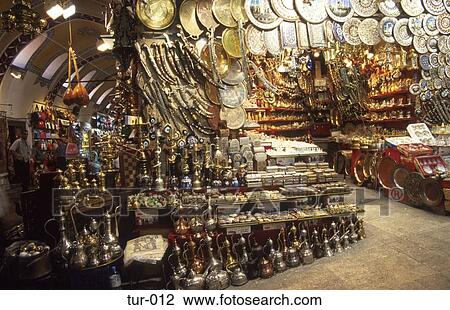 Stall in the Grand Bazaar Istanbul Turkey View Large Photo Image Stock Image - Stall in the Grand Bazaar Istanbul Turkey. Fotosearch