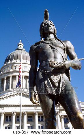 State Capital and Statue Utah USA View Large Photo Image Stock Photo - State Capital and Statue Utah USA. Fotosearch