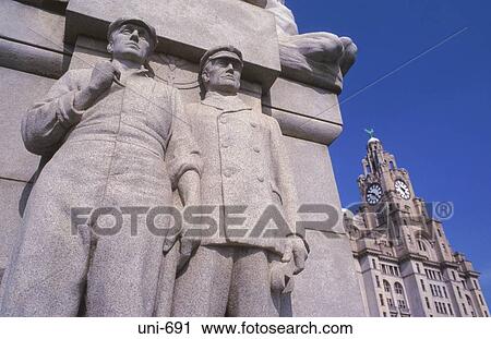 Statue of Merchant Seamen Liverpool UK View Large Photo Image Stock Image - Statue of Merchant Seamen Liverpool UK. Fotosearch