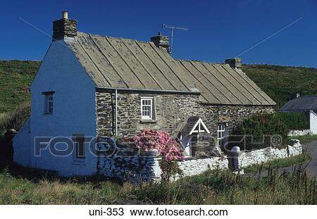 Stone Cottage in Rural Landscape Wales View Large Photo Image Stock Image - Stone Cottage in Rural Landscape Wales. Fotosearch