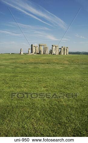Stock Image - Stonehenge Salisbury Plain UK. Fotosearch