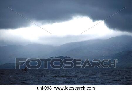 Stormclouds over Scottish Coast View Large Photo Image Stock Photo - Stormclouds over Scottish Coast. Fotosearch