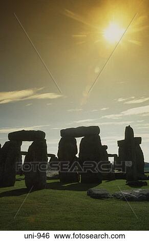 Sun Striking Stonehenge Salisbury Plain UK View Large Photo Image Stock Photograph - Sun Striking Stonehenge Salisbury Plain UK. Fotosearch