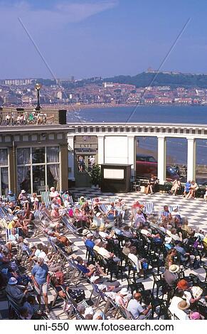Sunbathers on Sun Terrace UK View Large Photo Image Stock Image - Sunbathers on Sun Terrace UK. Fotosearch