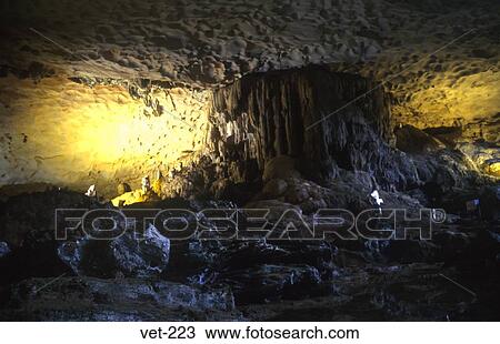 Sung Sot Grotto Halong Bay Vietnam View Large Photo Image Stock Image - Sung Sot Grotto Halong Bay Vietnam. Fotosearch