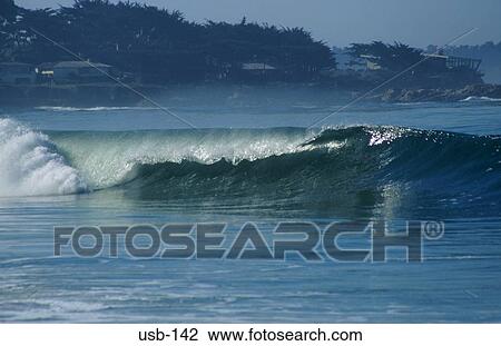 Surfer in Wetsuit Carmel California USA View Large Photo Image Stock Image - Surfer in Wetsuit Carmel California USA. Fotosearch