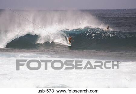 Surfing Hawaii USA View Large Photo Image Stock Image - Surfing Hawaii USA. Fotosearch