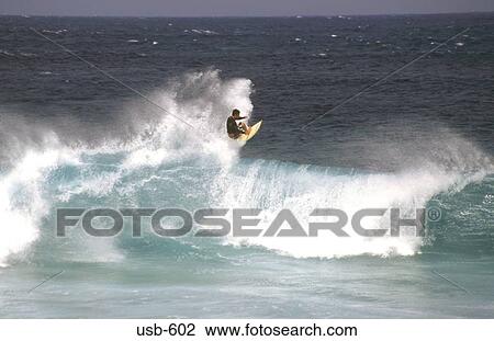 Surfing Hawaii USA View Large Photo Image Stock Image - Surfing Hawaii USA. Fotosearch